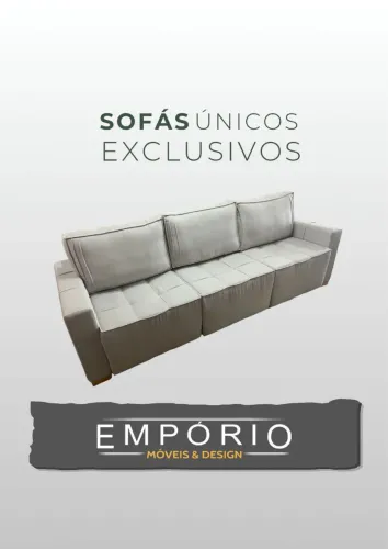 Sofá Marrocos retrátil molas enssacadas