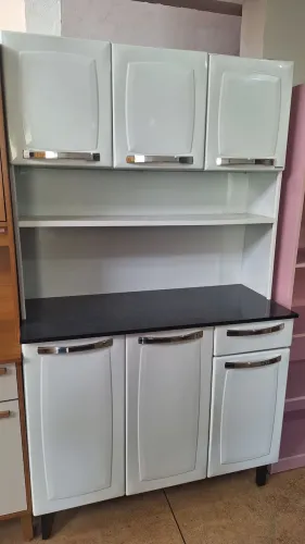 Armário de cozinha de aço