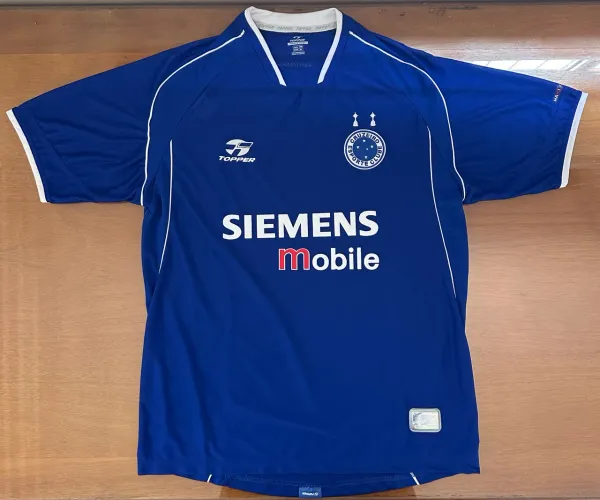 Camisa Cruzeiro 2004 (tampão) - de jogo