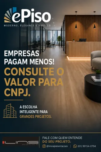 PISO VINÍLICO EPISO | RESIDENCIAL E COMERCIAL | PREÇO BAIXO PARA CNPJ.