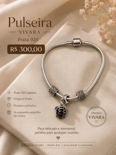 Pulseira Berloque Vivara