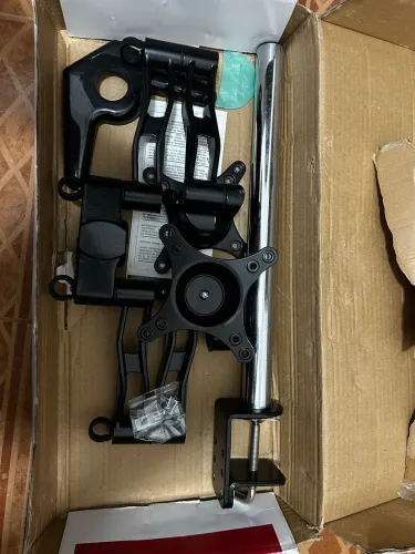 Suporte de Mesa Articulado duplo para Monitores de 13" a 27"