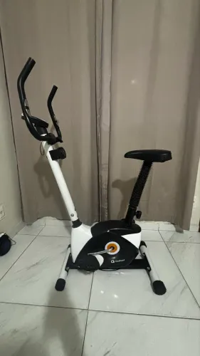 Bicicleta Ergométrica Vertical Magnética Gallant Elite X Branca