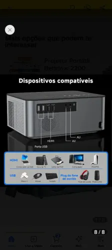 Projetor da bettdal 1041