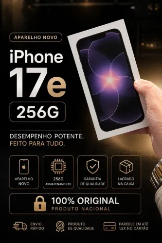 iphone 17e na caixa novo