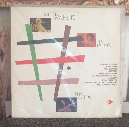 VENDO LP DISCO VINIL MILTON, ELIS & BETO GUEDES 1987