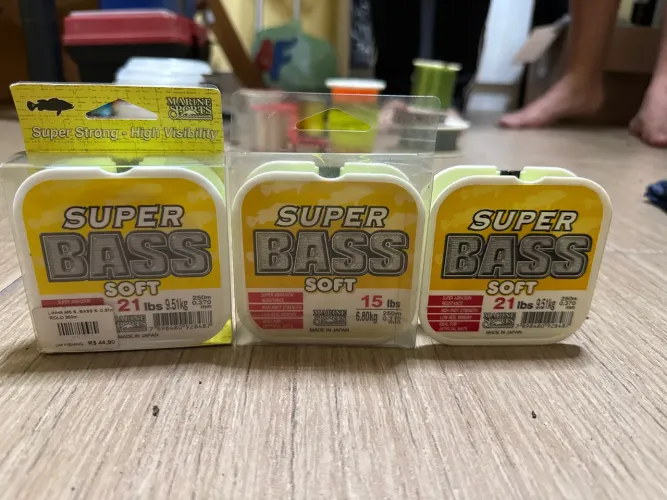 Linha de pesca Super Bass
