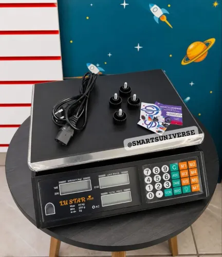 Balança Digital 40kg Lacrada | FRUTARIA Padaria Comércio Ração