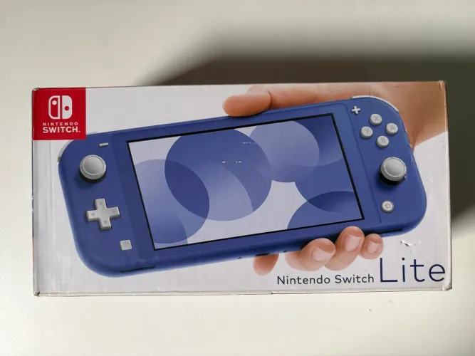 SWITCH LITE DESBLOQUEADO - AZUL - EM PERFEITAS CONDIÇÕES