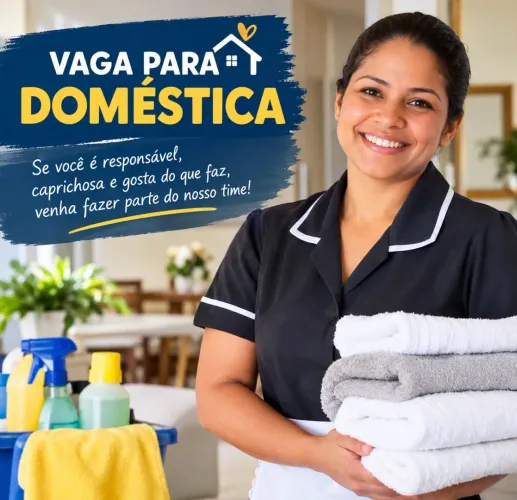 Vaga para doméstica