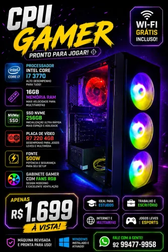 Cpu i7 3770 16gb