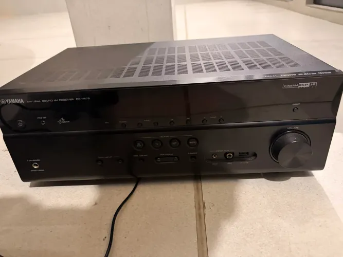 Receiver yamaha rx-v475 defeito