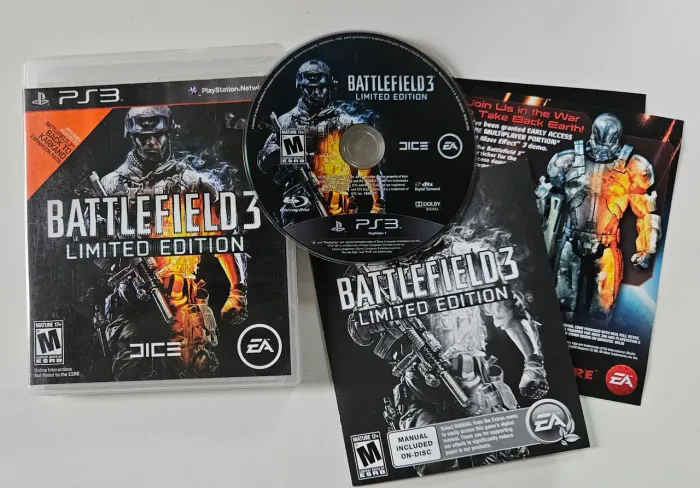 Battlefield 3 Limitad Edition ps3 original fisico