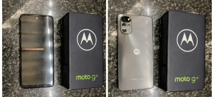 Celular motoG 22