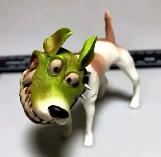 BONECO COLECIONÁVEL DO FILME O MÁSCARA CACHORRO 10CM PVC DURÁVEL EDUCATIVO BELO HORIZONTE