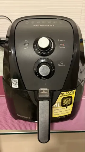Fritadeira Air Fryer Mondial AFN40BFT Family 4L 110V
