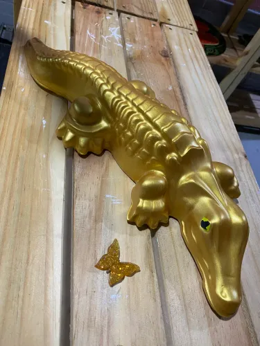 Escultura de parede impermeável 
