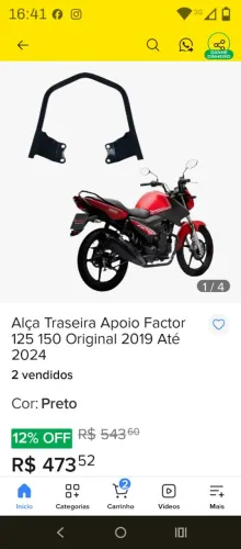 Vendo ou troco suportes da fan 2026 e factor 150