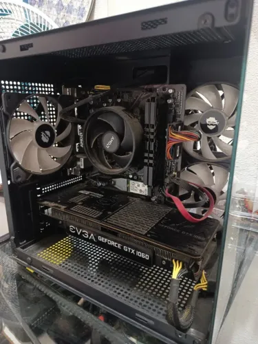 ? PC GAMER RYZEN 5 5500 + GTX 1060 6GB | 16GB RAM | R$ 2.500