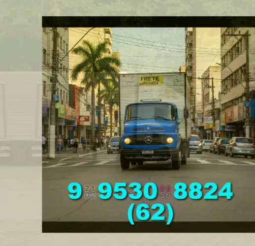 Frete em Setor Santos Dumont! Transporte rápido e seguro! Solicite já!