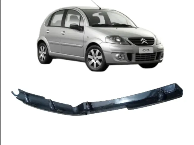 Moldura Inferior Tampa Traseira Citroën C3 2003 A 2012