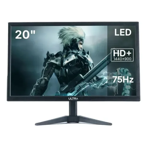 Monitor Led 20 Ultra Preto Widescreen (Produto novo na caixa)