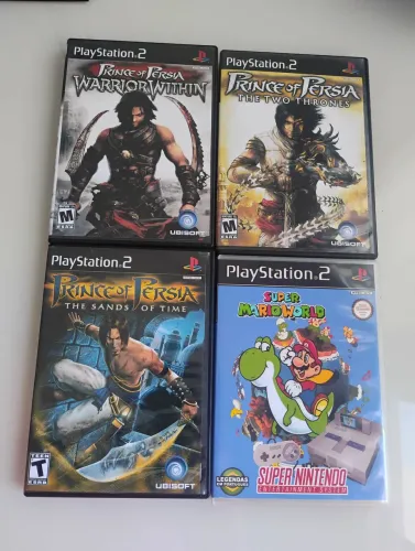 Lote jogos PS2 impressos alta qualidade