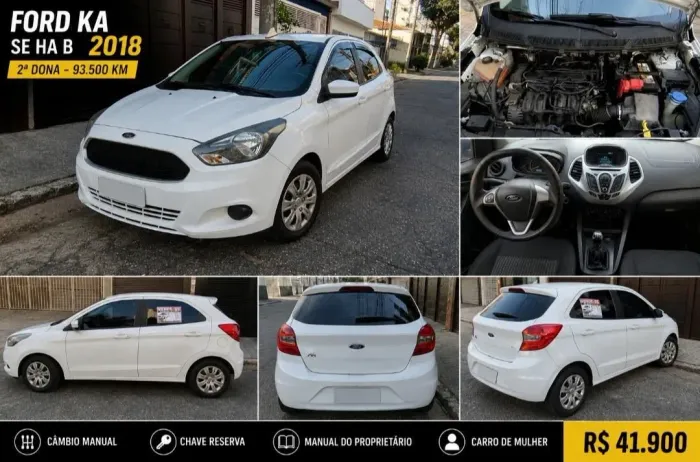 Ford KA 1.5 16V Flex 5P 2018