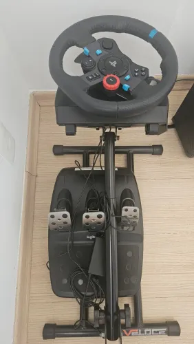 Volante logitech g29 + suporte