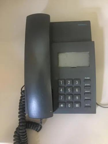Telefone Siemens Euroset funcionando