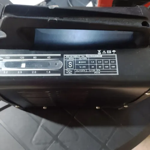 Máquina de solda transformadora potátil Shulz, frequência: 127V_Voltagem: 127v mais itens