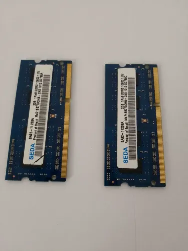 Kit 2-Memória ddr3 10600 2gb