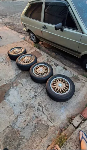 Rodas BBS Aro 14 - Esportivas, Lindas e em Ótimo Estado ?