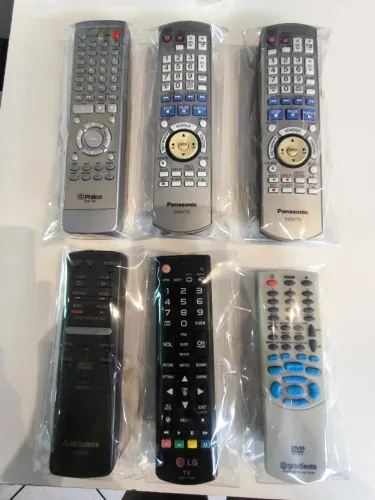 controle remoto Panasonic Philco LG Gradiente Mitsubishi (VALOR DA UNID. ) a partir R$100