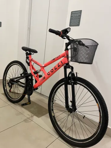 Bicicleta Colli Aro 26 Nova + Suspensão Dupla 