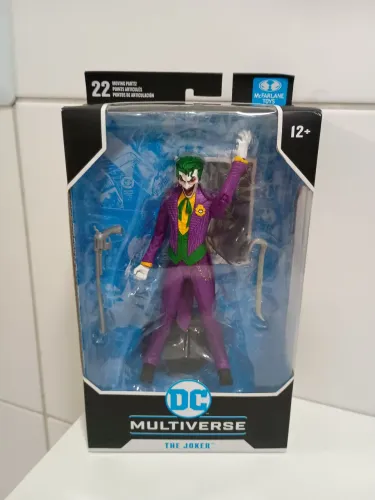 Boneco de Ação Coringa McFarlane Toys DC Multiverse The Joker: DC Rebirth.