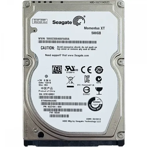 HDs Notebooks 1TB e 500GB usados 100%