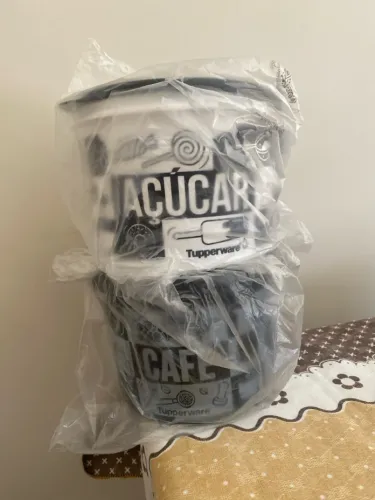 TUPPERWARE - pote de açúcar e café