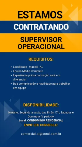 Supervisor Operacional