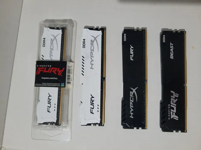 Kit Memória Ram HyperX Fury, 8GB, 2666mhz, DDR4, CL16