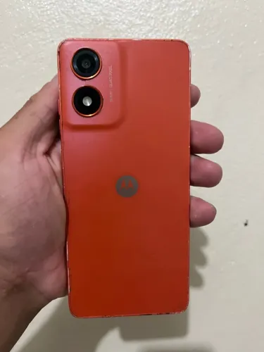 Moto g04 128g na cor laranja 