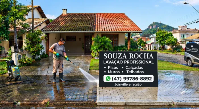 LAVAÇÃO PROFISSIONAL CALÇADAS