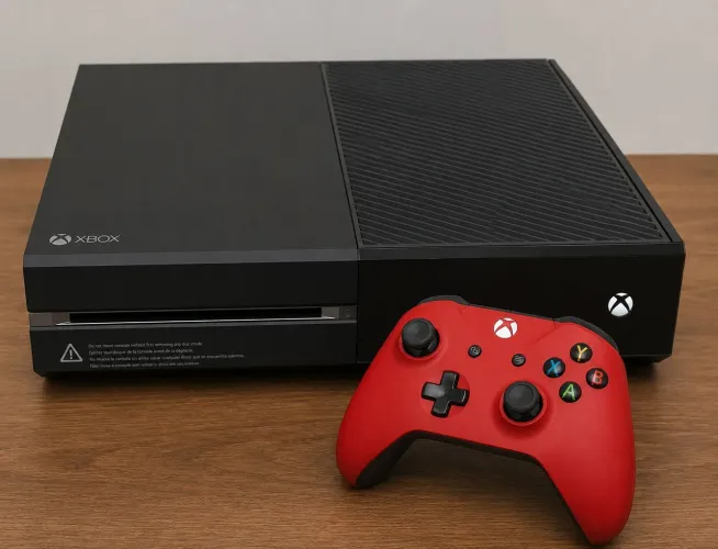 Xbox one fat 500gb 1 controle + jogos na memoria