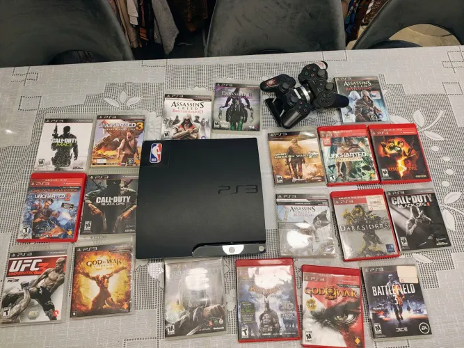 Playstation 3 + 22 jogos