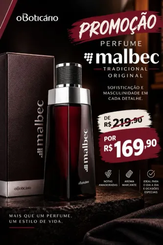 Perfume Malbec Tradicional Original O Boticário