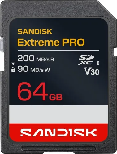 SanDisk Extreme PRO SD 64GB UHS-I - Lacrado