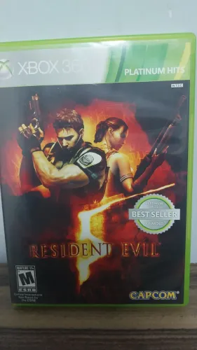 Jogo Original de Xbox 360 - Resident Evil 5 (Envio interEstadual a combinar no chat)