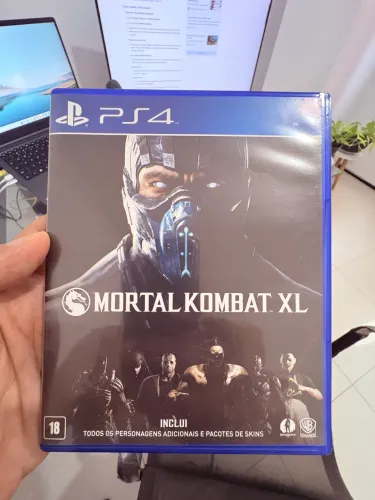 Mortal Kombat XL PS4 - Mídia Física Impecável (Estado de Novo)