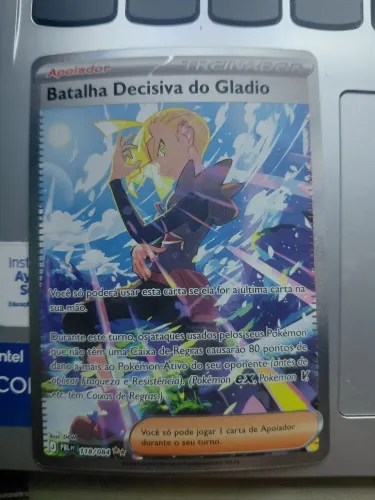 Carta pokemon batalha decisiva do gladio 118/084
