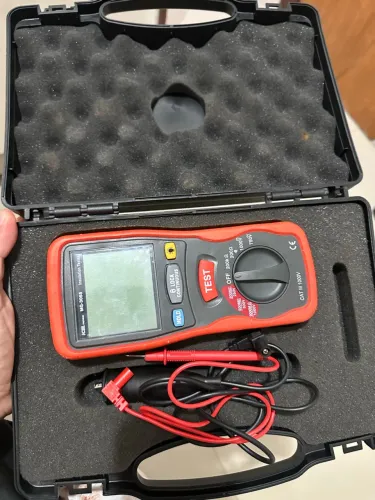 Megômetro Digital Icel MG-3055 Com Maleta - Perfeito Estado